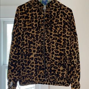 Misa Los Angeles leopard print jacket